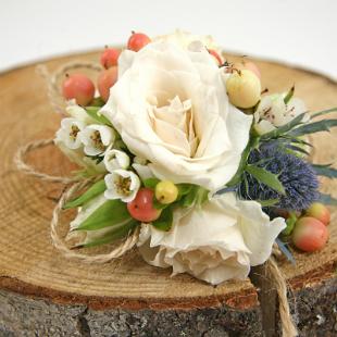 BF0603-Rustic Corsage