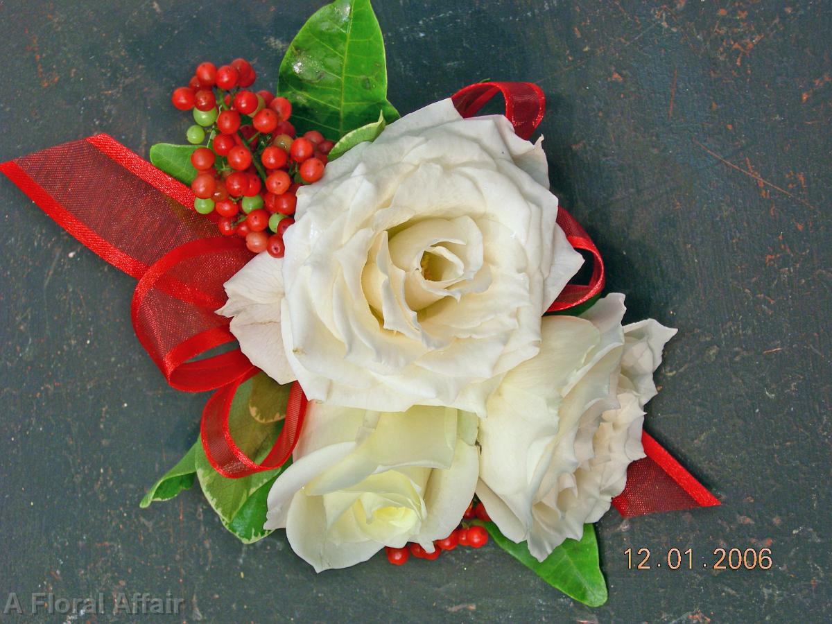 BF0282-Holiday Corsage