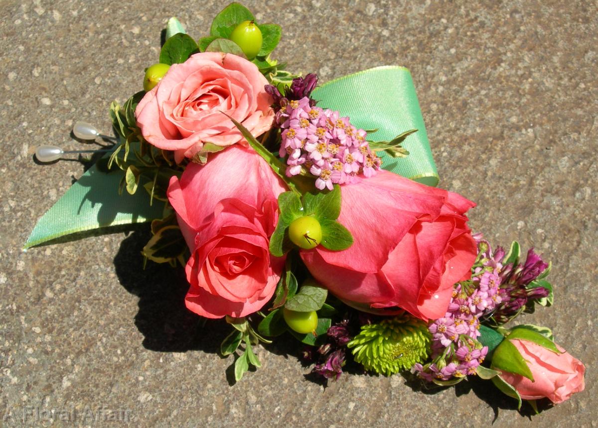 BF0102-Garden Corsage