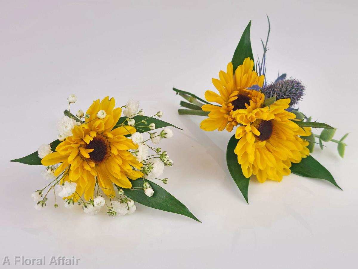 Summer Romance Boutonnieres