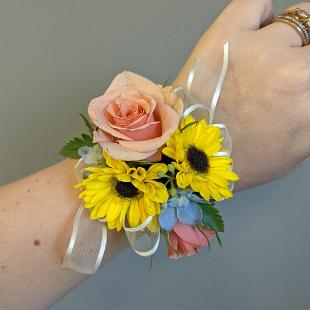 BF0819-Sunflower Wrist Corsage edited-1